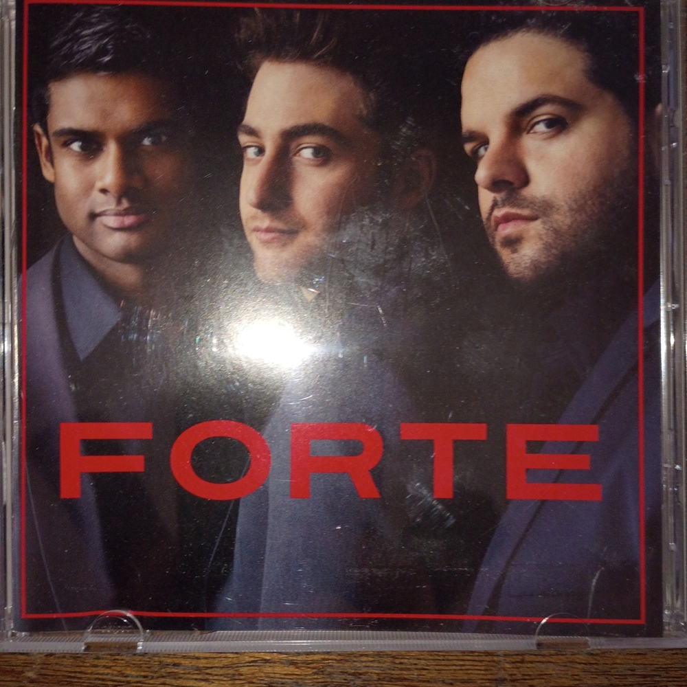 Forte CD with Red and Black Cover